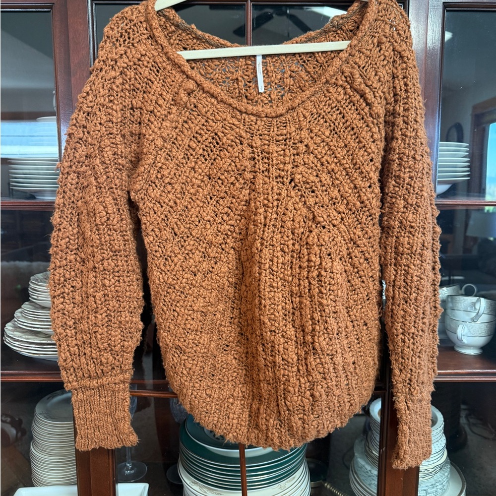Free People In a Swirl Pullover Sweater - Picture 2 of 4